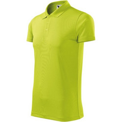 Malfini Ανδρική Αθλητική Μπλούζα Polo Lime MLI-21762