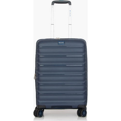 Dielle 100/55 Βαλίτσα Καμπίνας 55x36x20cm με 4 Ρόδες Μπλε