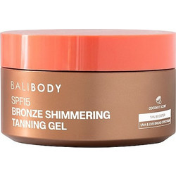 Balibody Shimmering Gel Μαυρίσματος Σώματος SPF15 150ml