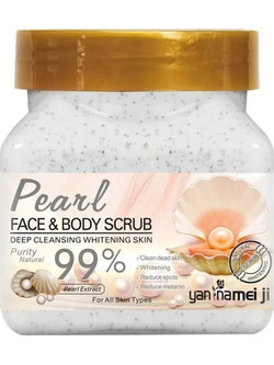 Pearl Face & Body Scrub 500gr