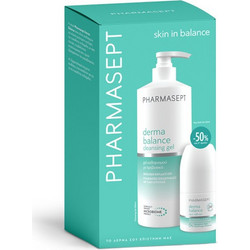 Pharmasept Derma Balance Cleansing Gel 500ml + Deodorant Roll-On 50ml