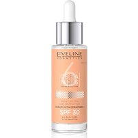 Eveline Cosmetics 6 Ceramides Αντιγηραντικό Ενυδατικό Serum Προσώπου για Λάμψη με Ceramides & Αλόη SPF30 30ml