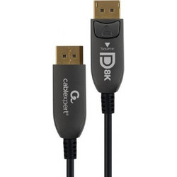 Cablexpert Καλώδιο DisplayPort 1.4 to DisplayPort Male 30m Black CC-DP8K-AOC-30M