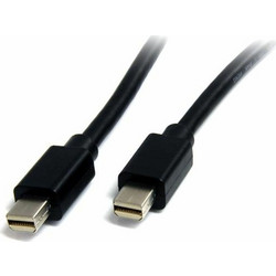 StarTech Καλώδιο Mini DisplayPort 1.2 to Mini DisplayPort Male 2m Black MDISP2M
