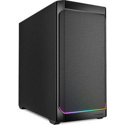 Sharkoon MK4 Strip Black Gaming Micro Tower Κουτί Υπολογιστή με Πλαϊνό Παράθυρο