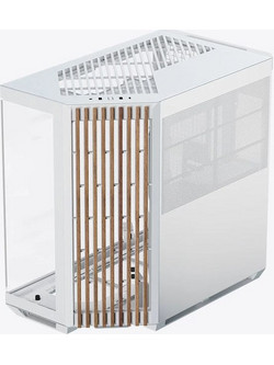 APNX V1 Wood White Midi Tower Κουτί Υπολογιστή με Πλαϊνό Παράθυρο