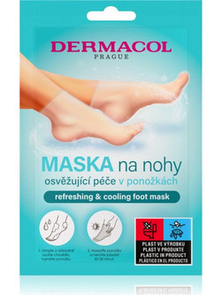 Dermacol Refreshing & Cooling Ενυδατική Μάσκα Ποδιών