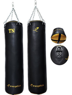 Energetics Punching Bag Σάκος Μποξ Κρεμαστός 45kg 150cm Μαύρος