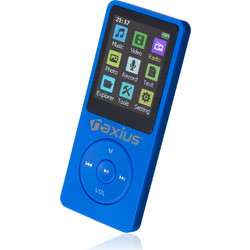 Naxius NXMP-13 MP4 Player 8GB με Οθόνη 1.8" & Bluetooth Μπλε