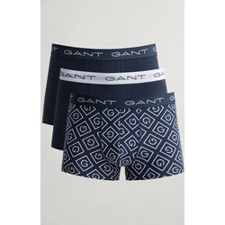 Gant Ανδρικά Μποξεράκια Σετ 3Pack Navy Μπλε 3G902413023