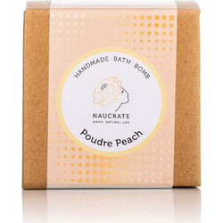 Naucrate Poudre Peach Bath Bomb 120gr