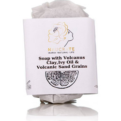 Naucrate Volcanus Clay, Ivy Oil & Volcanic Sand Grains Χειροποίητο Σαπούνι 120gr