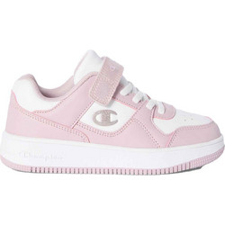 Champion Rebound Παιδικά Sneakers Ροζ Λευκά S32491-WW011