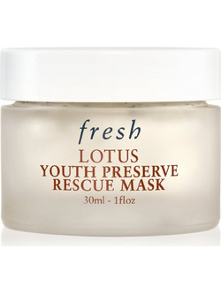 Fresh Lotus Youth Preserve Rescue Κρεμώδης Μάσκα Προσώπου για Αντιγήρανση Ενυδάτωση & Καθαρισμό 30ml