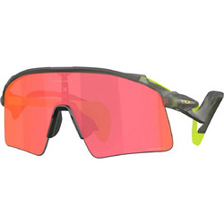 Oakley OO9519 04 Ανδρικά Γυαλιά Ηλίου Μάσκα Κοκάλινα Μαύρα με Ροζ Φακό