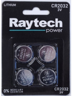 Raytech Power CR2032 4τχμ
