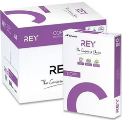 Rey Copy Χαρτί Α4 80gr/m² 5x500 Φύλλα