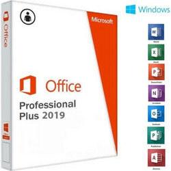 Microsoft Office Professional Plus 2019 Πολύγλωσσο Συμβατό με Windows για 1 Χρήστη και 1 Έτος Χρήσης (Ηλεκτρονική Άδεια)