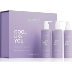 Iconique Cool Like You Σετ Περιποίησης Μαλλιών Conditioner 250ml + Spray 150ml + Σαμπουάν 250ml