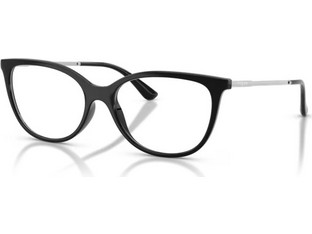 Vogue VO5673 W44 Γυναικείος Σκελετός Γυαλιών Οράσεως Κοκάλινος Μεταλλικός Ασημί Μαύρος