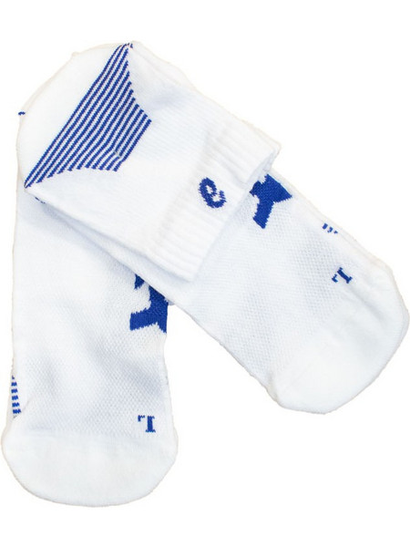 ASICS Ανδρικές Κάλτσες Κοντές με Σχέδια Λευκές 2Pack 3013A238-100