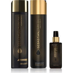 Sebastian Dark Oil Σετ Περιποίησης Μαλλιών Conditioner 250ml + Λάδι 95ml + Σαμπουάν 250ml