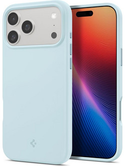 Spigen Silicone Fit MagSafe Back Cover Mute Blue (iPhone 17 Pro)