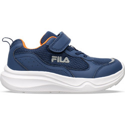 Fila Memory Renzo V Παιδικά Sneakers Μπλε Πορτοκαλί 3SW53001-255