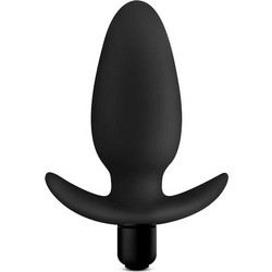 Blush Saddle Platinum Πρωκτική Σφήνα Ασύρματη με Δόνηση 10.2cm Μαύρη