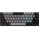 White Shark Wakizashi 2 Μηχανικό Gaming Πληκτρολόγιο 60% με Custom Blue Διακόπτες RGB Grey Black