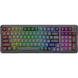 Redragon Bragi Pro K688 Ασύρματο Μηχανικό Gaming Πληκτρολόγιο RGB Black