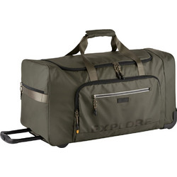 Camel Active Explore 401-102-35 Σακ Βουαγιάζ 90lt με Ρόδες Χακί