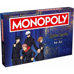 Winning Moves Monopoly Jujutsu Kaisen Επιτραπέζιο Παιχνίδι 14+ Ετών για 2-6 Παίκτες