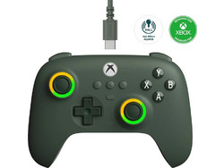 8bitdo Ultimate C Wired Controller για PC Xbox X & Xbox One Green