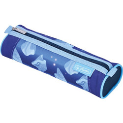 Herlitz Cosmic Explorer Κασετίνα Βαρελάκι Μπλε 50049226-D