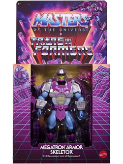 Mattel Masters of the Universe x Transformers Megatron Armor Skeletor Φιγούρα Δράσης για 6+ Ετών 14cm