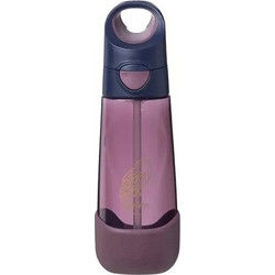 B.Box Harry Potter Παιδικό Παγούρι Πλαστικό BPA Free με Καλαμάκι Μωβ 600ml