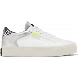 D.Franklin Γυναικεία Sneakers Λευκά Ασημί SH367016