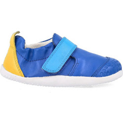Bobux Βρεφικά Slip Ons Αγκαλιάς Royal Blue Κίτρινο 501045