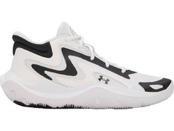 Under Armour Jet 25 Ανδρικά Αθλητικά Παπούτσια για Μπάσκετ Λευκά 6001585-100