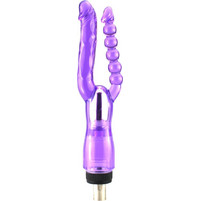 Kinksters Double Head Vibrator Διπλός Δονητής Μωβ