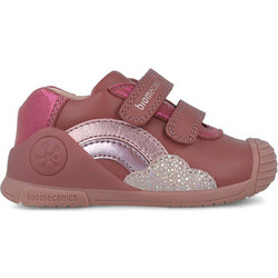 Biomecanics Petalo Παιδικά Sneakers Μποτάκια Μπορντό 251102-B859