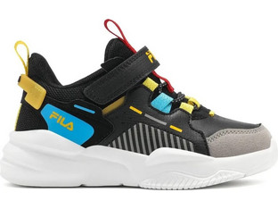 Fila Memory Dash 2 Παιδικά Sneakers Μαύρα Κίτρινα 3YF53005-050