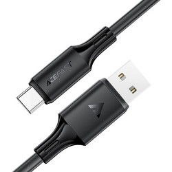 Acefast C17-04 USB-A to USB-C 1.2m Black 6974316284178
