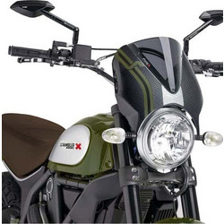 Puig 7652F Φιμέ Ζελατίνα Μηχανής για Ducati Scrambler Icon 800 Retrovision '15-'18 310x310mm 604-26-6015002