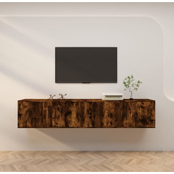 vidaXL Έπιπλο Τηλεόρασης Ξύλινο Δρυς Μ100xΠ34.5xΥ40cm 3188371