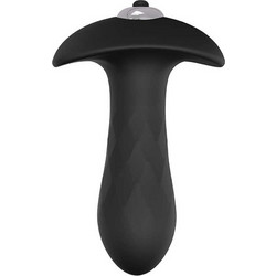 Dream Toys Cheeky Love Πρωκτική Σφήνα Ασύρματη με Δόνηση 9cm Μαύρη