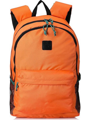 Mintra The School Bag Σχολική Τσάντα Πλάτης Γυμνασίου - Λυκείου Πορτοκαλί 04552