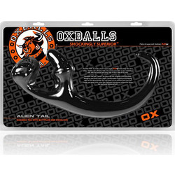 Oxballs Alien Πρωκτική Σφήνα Tail Plug Μαύρη