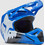 Fox Racing V1 Shield Blue Κράνος Μηχανής Motocross